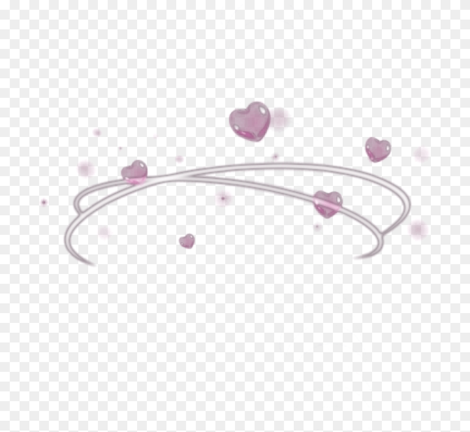 Overlay Sticker Mochi Edit Kawaii Overlay Heart Crown, Purple, Art, Graphics, Nature Png Image