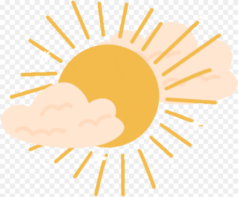 Overlay Sunshine Sun Clouds Happy Sunny Gladdest Stickers, Outdoors Png Image