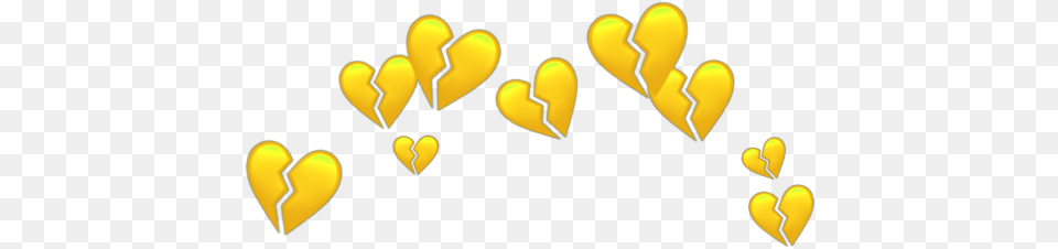 Overlay Yellow Heart Crown Heart, Flower, Petal, Plant, Dynamite Free Png