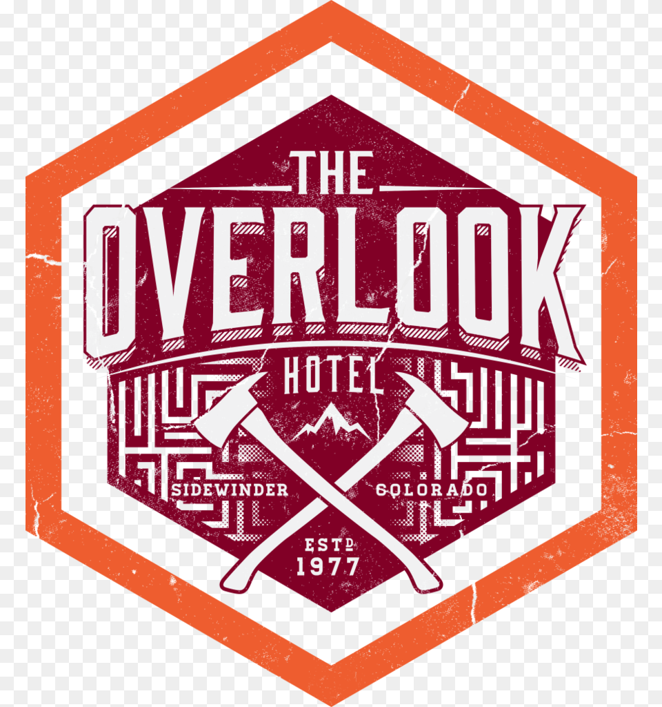 Overlook Hotel Sticker, Scoreboard, Badge, Logo, Symbol Free Transparent Png