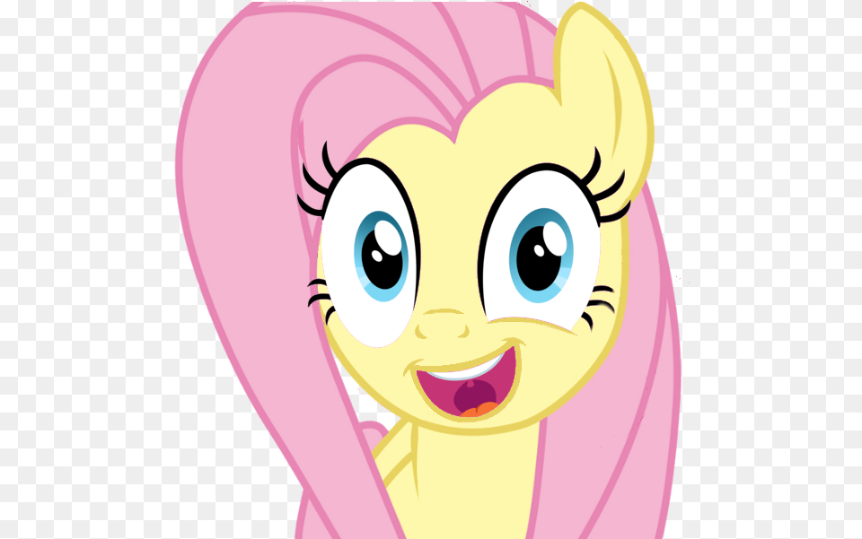 Overly Attracted Fluttershy, Book, Comics, Publication, Baby Free Png Download