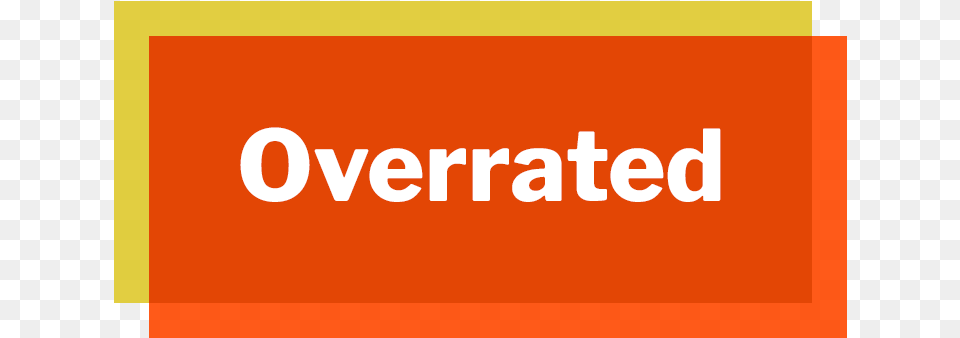 Overrated Transparent, Logo, Text Free Png