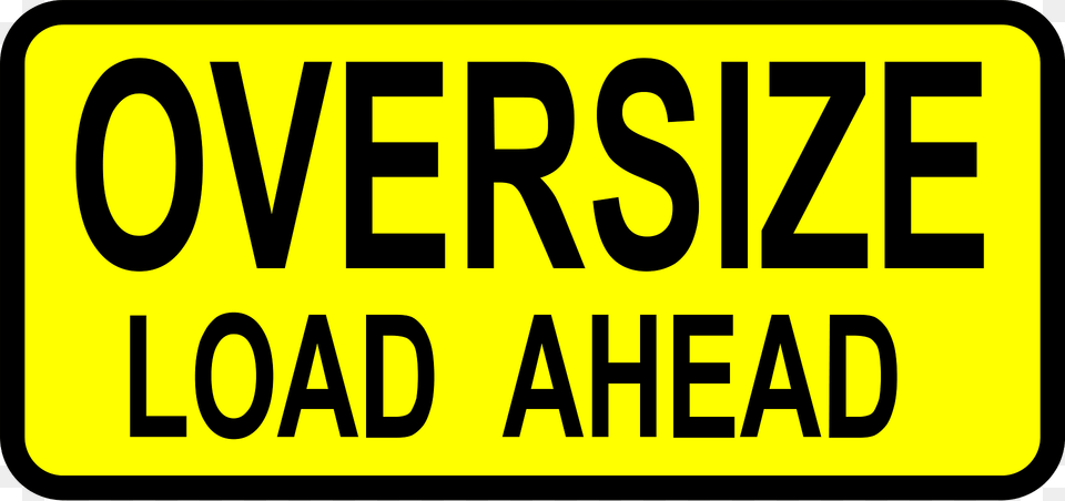 Oversize Clipart, License Plate, Transportation, Vehicle, Symbol Free Png Download
