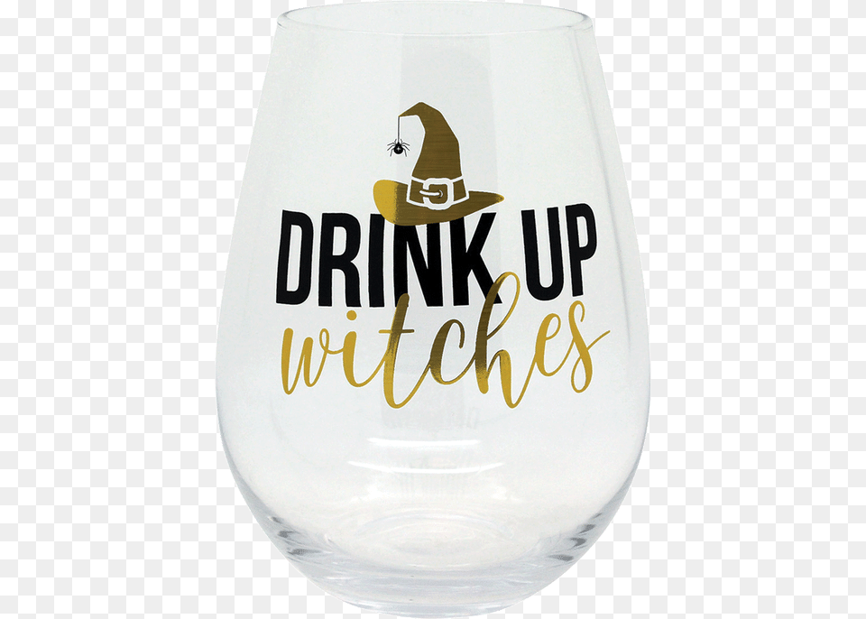 Oversized Drink Up Witches Label, Glass, Alcohol, Beer, Beverage Png Image