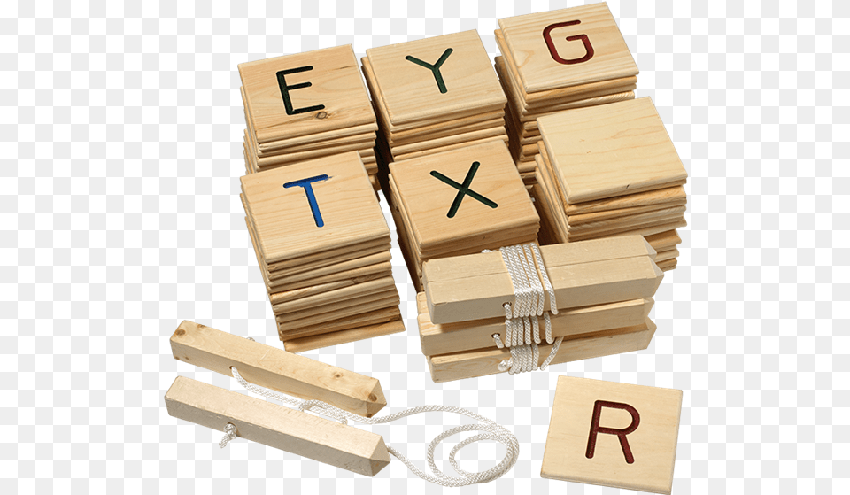 Oversized Giant Scrabble Tiles Belknap Hill Trading Post Word Tussle, Wood, Text, Plywood, Box Png Image