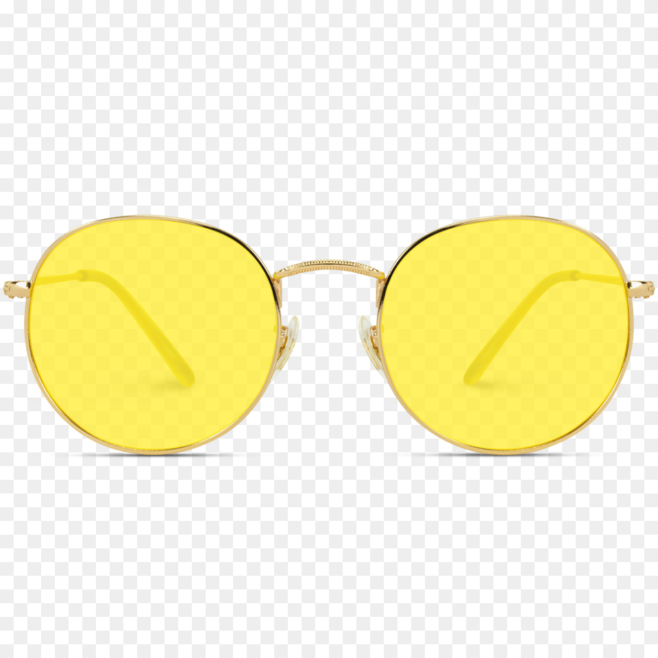 Oversized Yellow Aviator Sunglasses Hd Circle, Accessories, Glasses Free Transparent Png