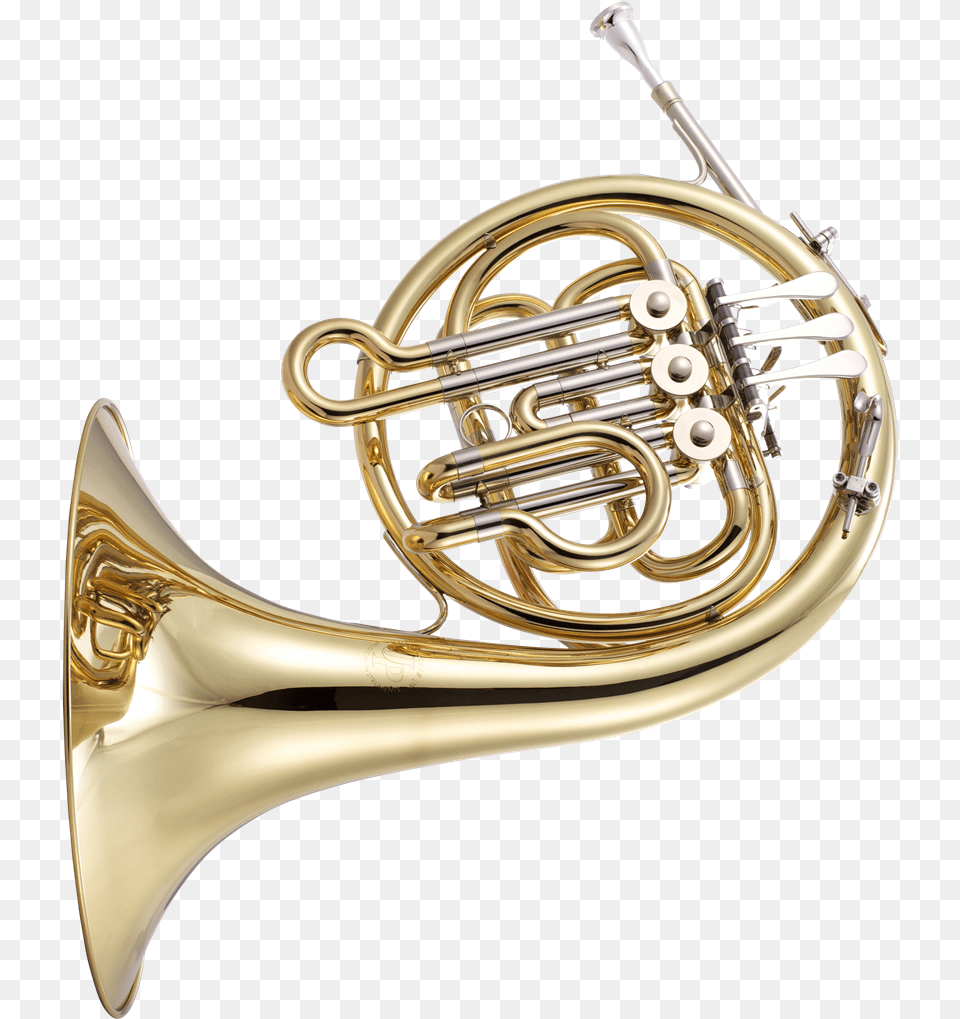 Overture Program Bb Kinder French Horn Gold Lacquer Single B Flat French Horn, Brass Section, Musical Instrument, French Horn Free Png