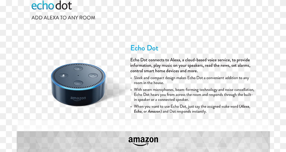 Overview Amazon Echo, Hardware, Computer Hardware, Electronics, Vehicle Free Png