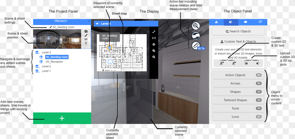 Overview Of The Holobuilder Web Editor Holobuilder Inc, Computer Hardware, Electronics, Hardware, File Free Png Download