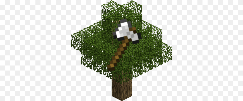 Overview Timber Plugin Bukkit Plugins Projects Bukkit Minecraft Tree, Green, Plant, Vegetation, Cross Free Png