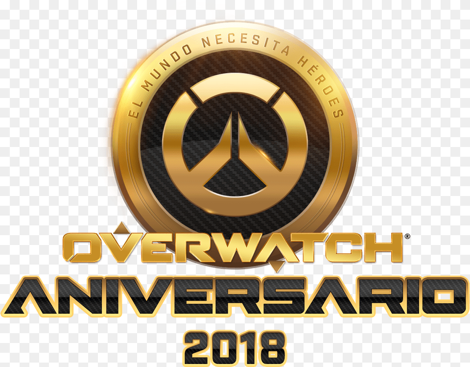 Overwatch Anniversary 2018 Junkrat Download Tan, Logo, Emblem, Symbol Png Image