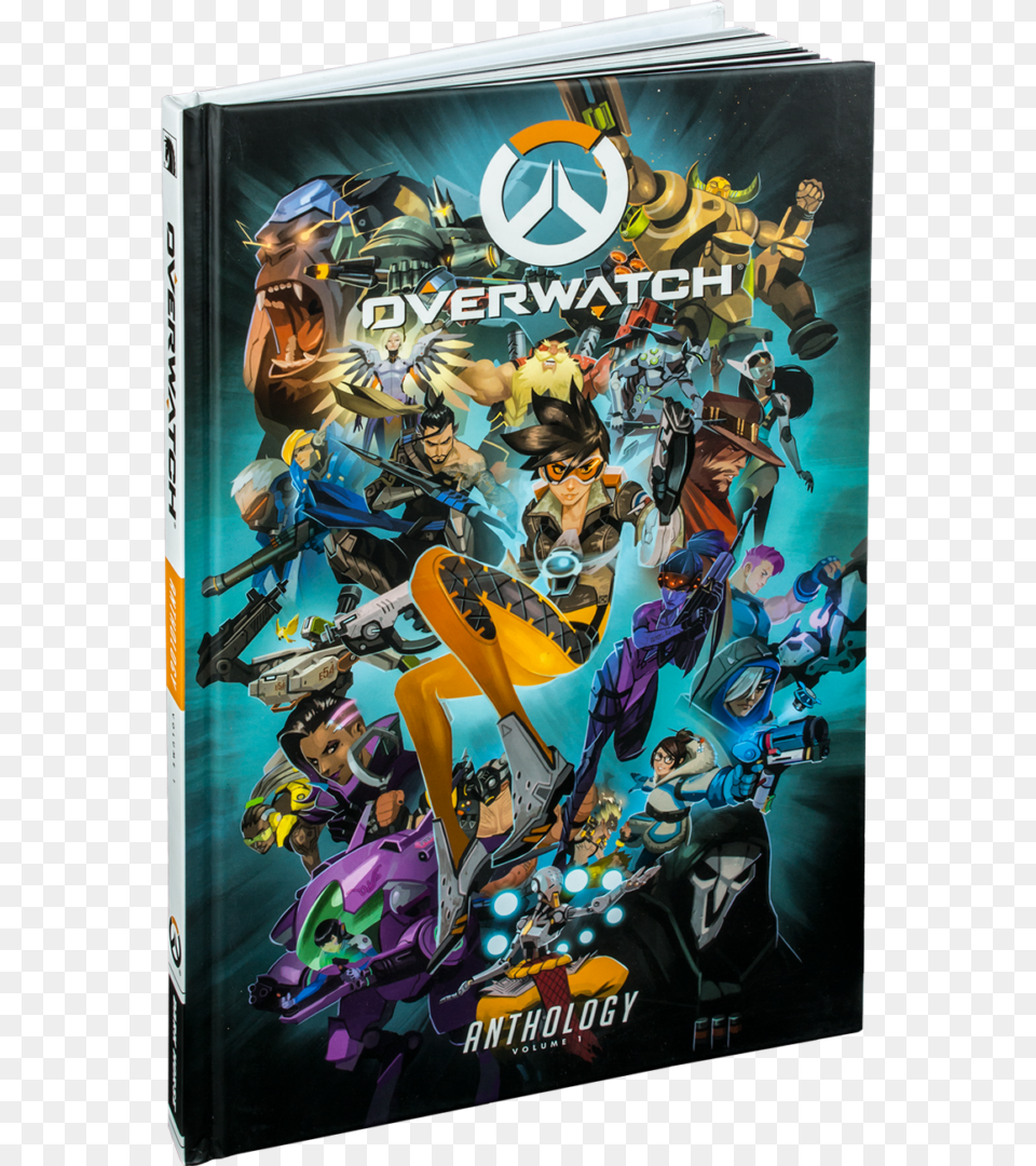 Overwatch Anthology Volume 1 Front Cover Overwatch Art Book Anthology Volume, Publication, Adult, Person, Woman Png