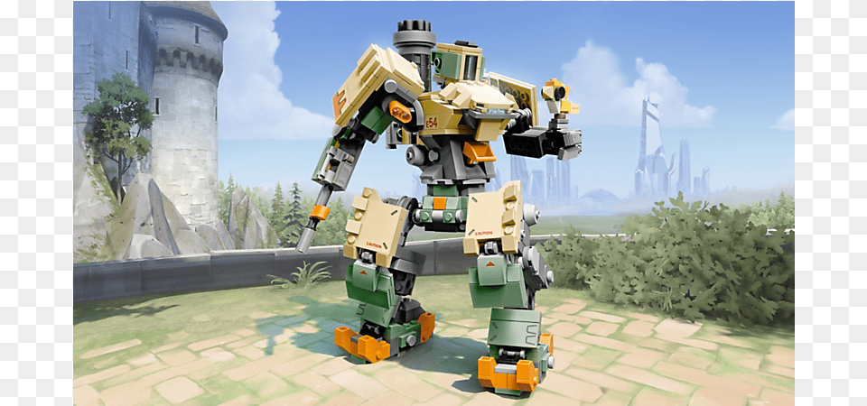 Overwatch Bastion Action Figure, Robot Free Png Download