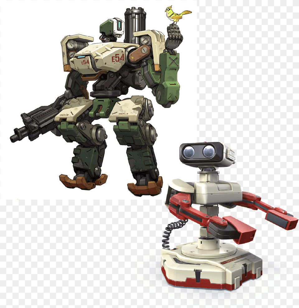 Overwatch Bastion Pixel Gif, Robot, Toy Png Image