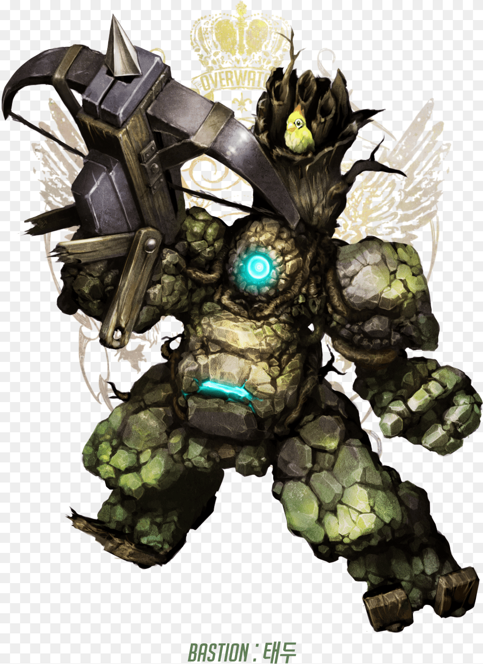 Overwatch Bastion Skin Concepts, Adult, Male, Man, Person Png