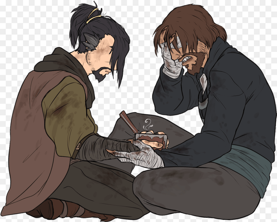 Overwatch Bloodborne Au Overwatch Bloodborne, Publication, Book, Comics, Person Png