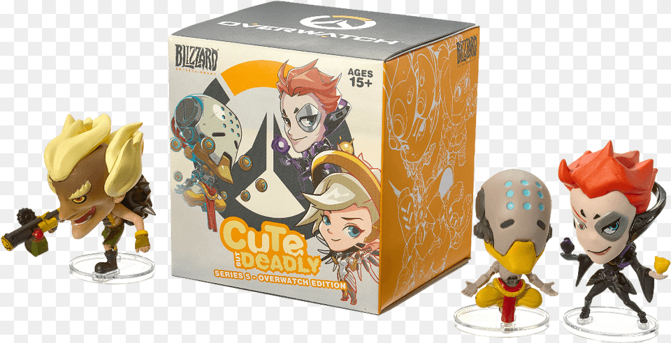 Overwatch Cute But Deadly Series, Figurine, Toy, Baby, Person Free Png