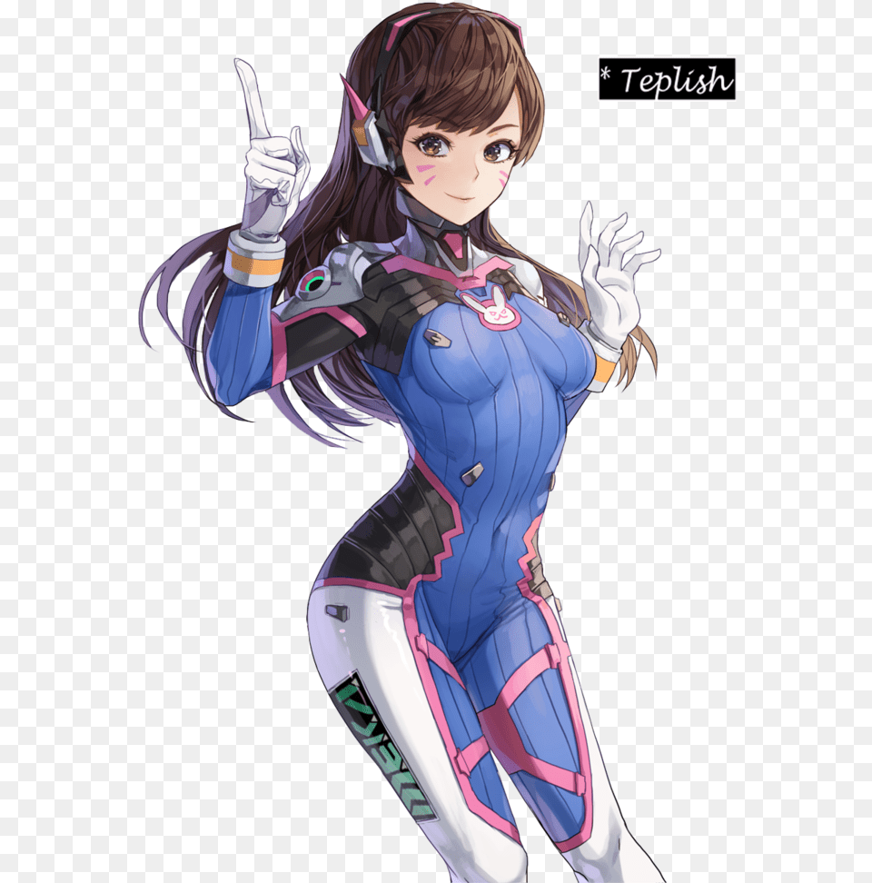 Overwatch D Va, Book, Comics, Publication, Adult Png