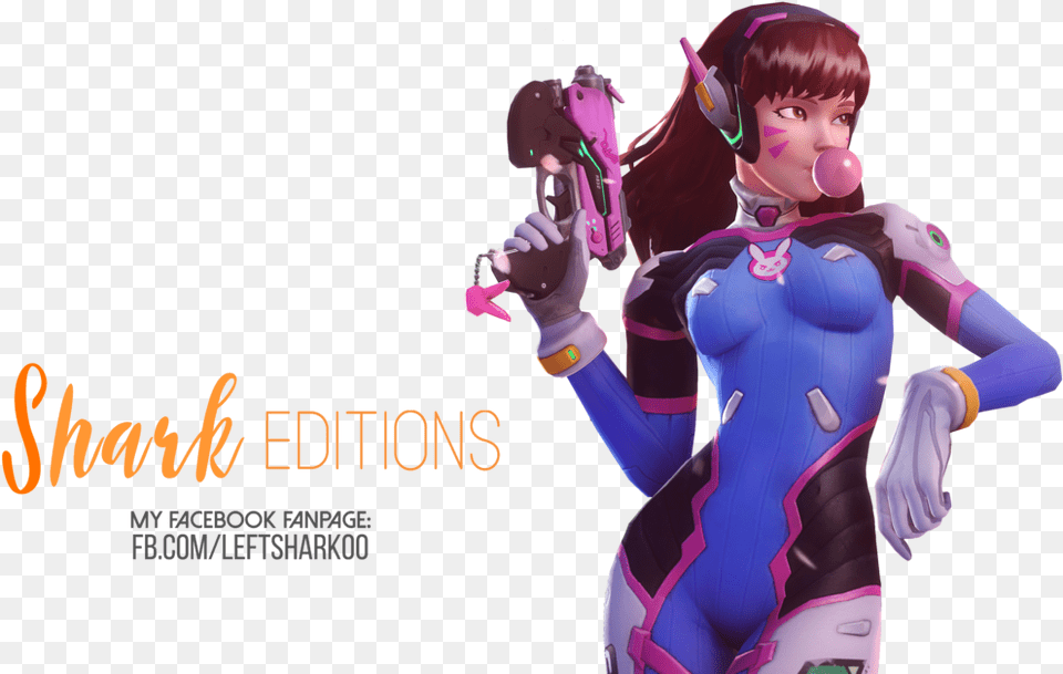 Overwatch D Va Render, Book, Comics, Publication, Baby Free Png Download