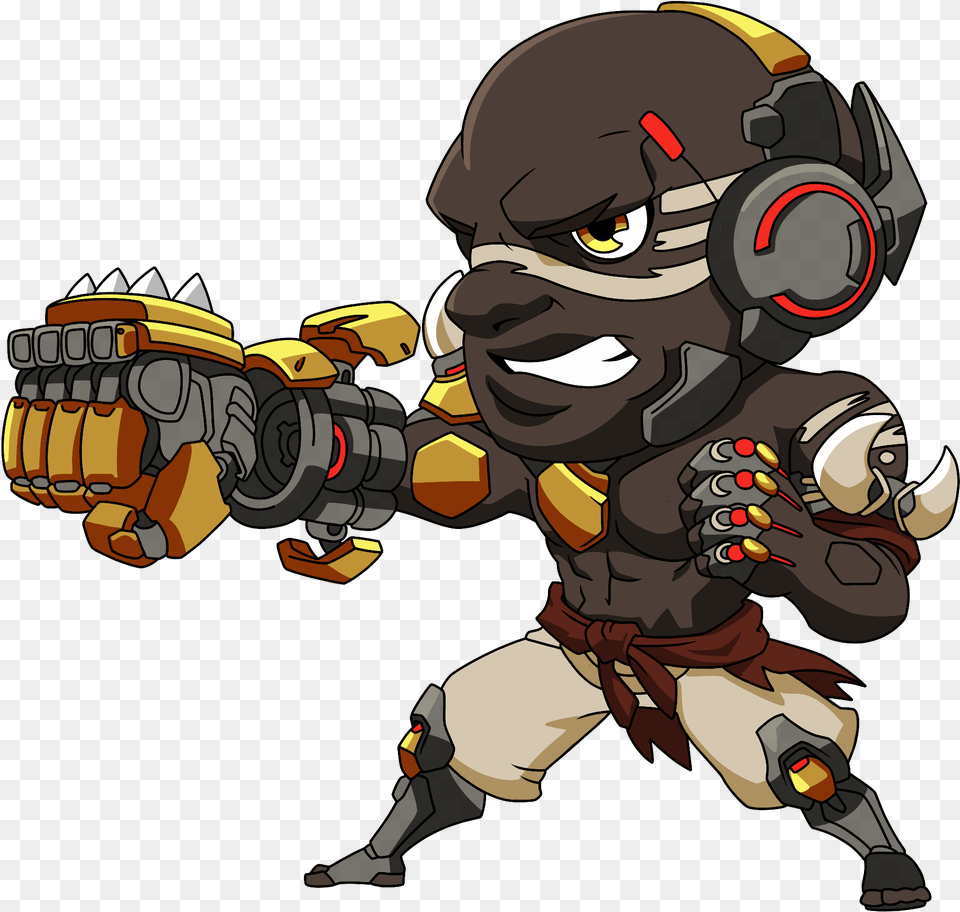 Overwatch Doomfist Cute Spray, Baby, Person, Electronics, Hardware Free Png