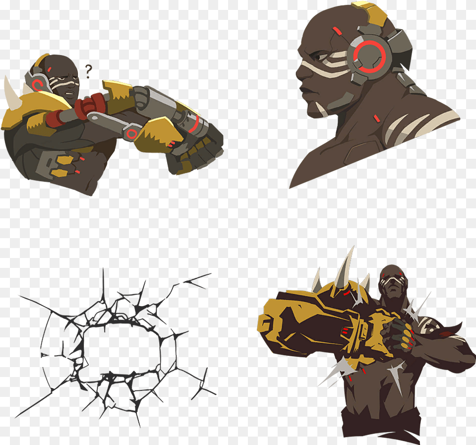 Overwatch Doomfist Sprays Download Doomfist Spray, Baby, Person, Adult, Male Free Transparent Png