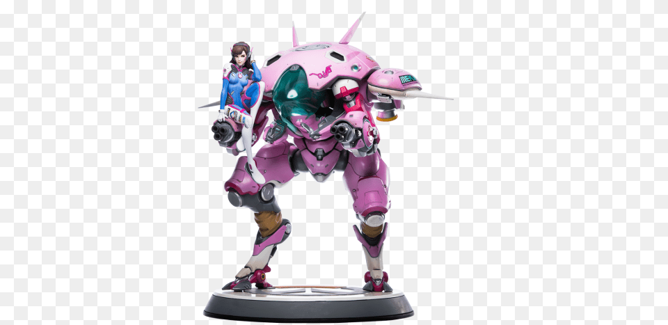 Overwatch Dva Figure, Figurine, Person, Baby, Book Free Transparent Png