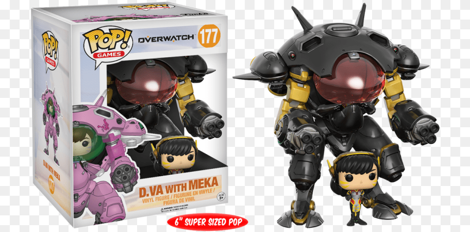 Overwatch Dva Funko Pop, Baby, Person, Face, Head Free Png Download