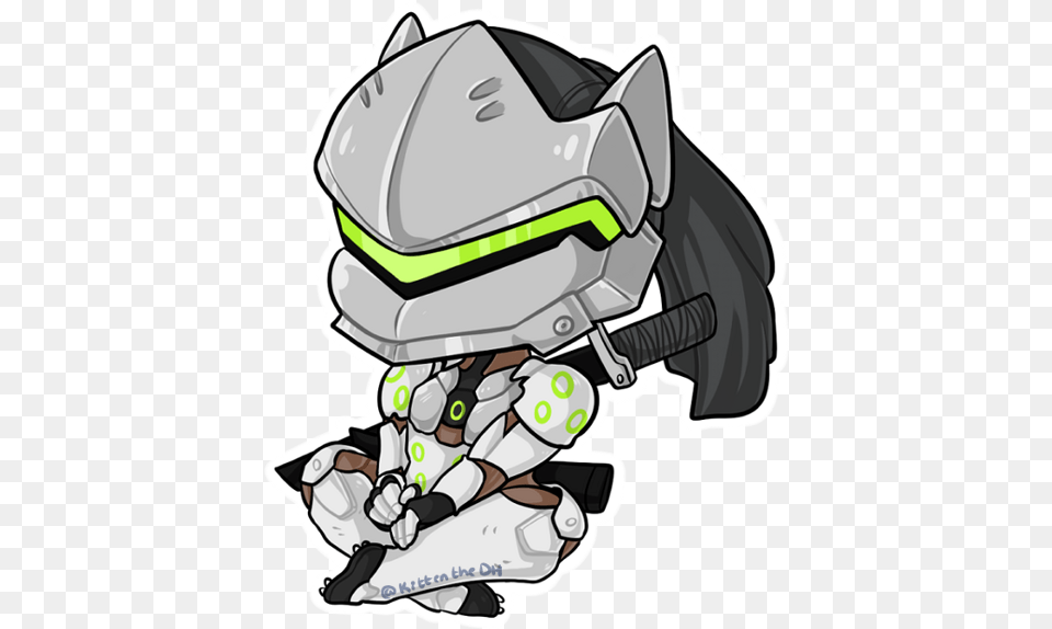 Overwatch Genji Clipart, Helmet, Person, People, Paintball Png Image