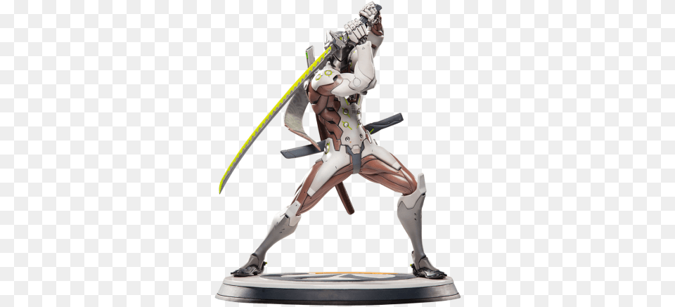 Overwatch Genji Statue 360 View Blizzard Figurine, Adult, Female, Person, Woman Png