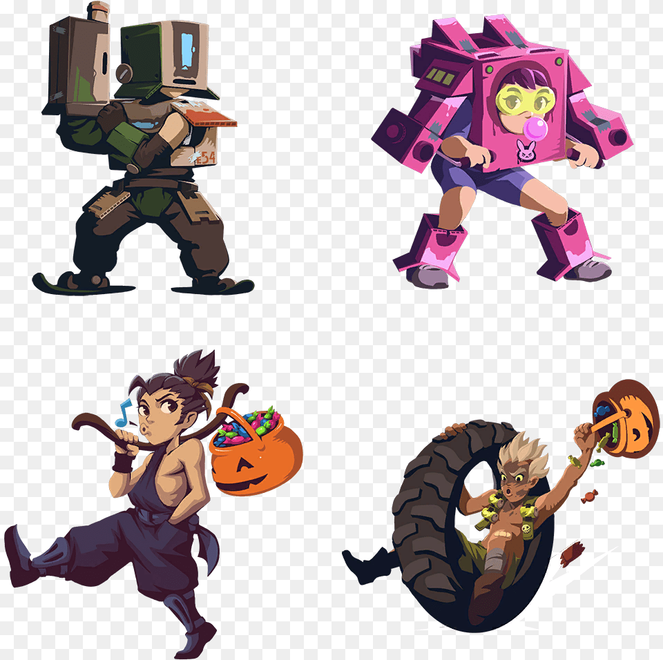 Overwatch Halloween Costumes Sprays, Book, Comics, Publication, Baby Free Png