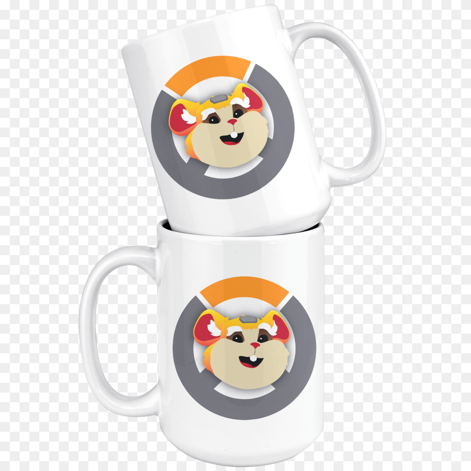 Overwatch Hammond The Wrecking Ball Mug Hangry Gamer Gear, Cup, Beverage, Coffee, Coffee Cup Png Image