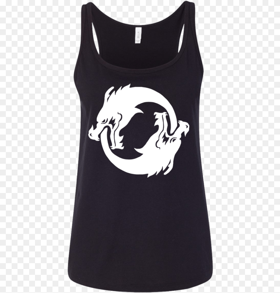 Overwatch Hanzo Seal Spray Menwomen Tank Ladies Tank, Clothing, Tank Top, Face, Head Free Png