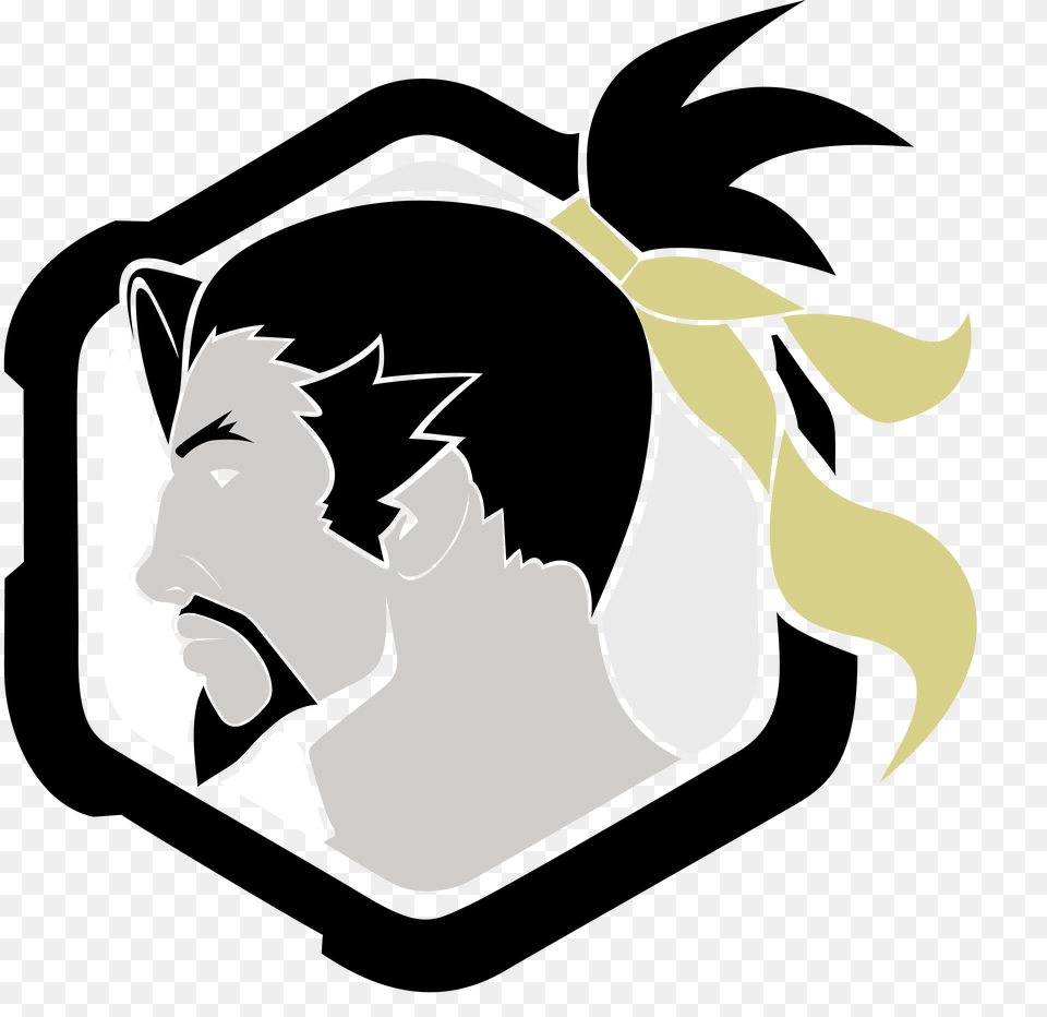 Overwatch In Overwatch, Stencil, Logo, Face, Head Png Image