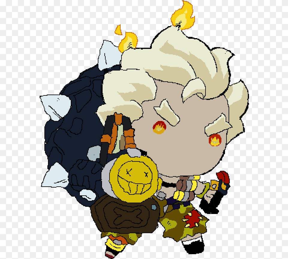 Overwatch Junkrat Chibi Drawing Chibi Junkrat Overwatch, Baby, Person, Art Png Image