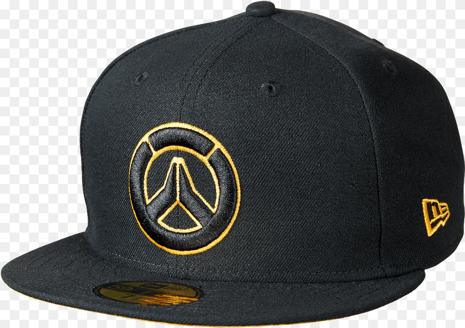 Overwatch Logo Hat Miami Marlins Black And Teal, Baseball Cap, Cap, Clothing Free Transparent Png