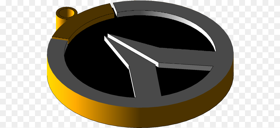 Overwatch Logo Keychain Circle Free Png Download