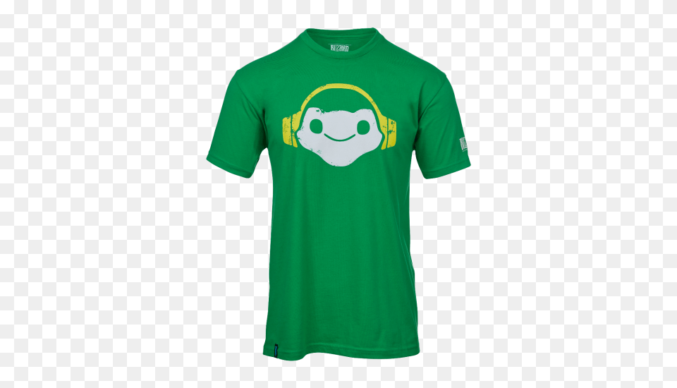Overwatch Lucio Shirt, Clothing, T-shirt Free Transparent Png