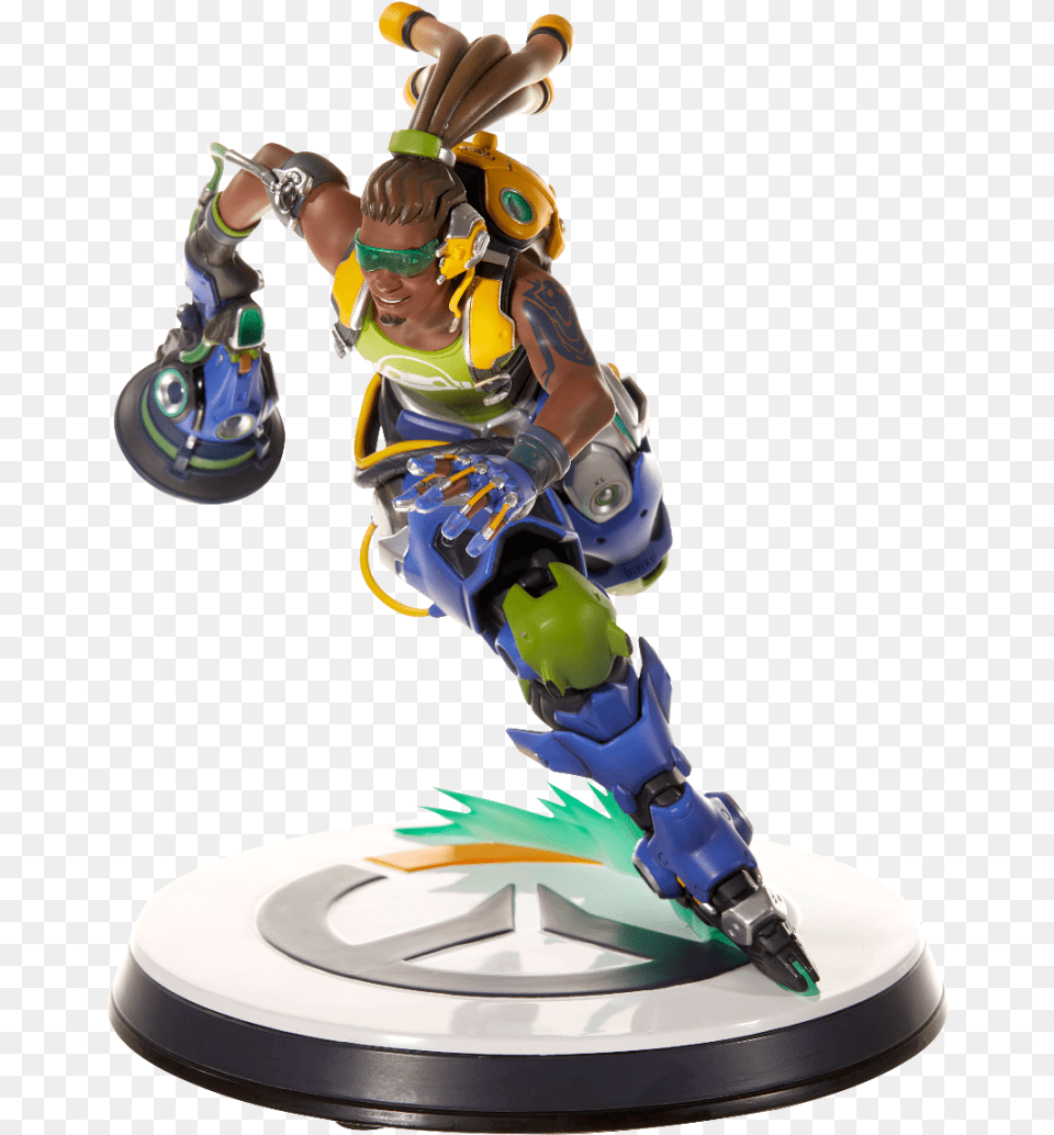 Overwatch Lucio Statue, Figurine, Person, Face, Handcuffs Png