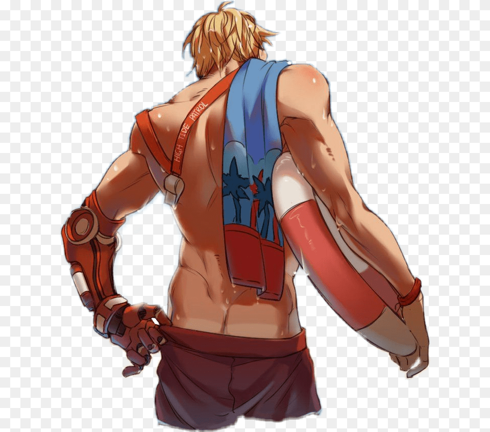 Overwatch Mccree Mccree Summer Games Fanart, Publication, Book, Comics, Adult Png Image