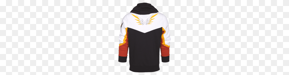 Overwatch Mercy Character Hoodie Blizzard Gear Store, Clothing, Hood, Knitwear, Long Sleeve Free Png