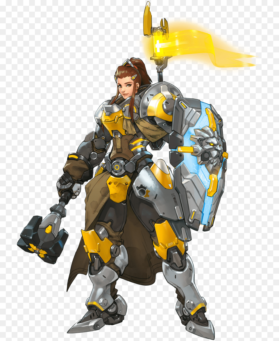 Overwatch New Hero Brigitte, Adult, Male, Man, Person Png