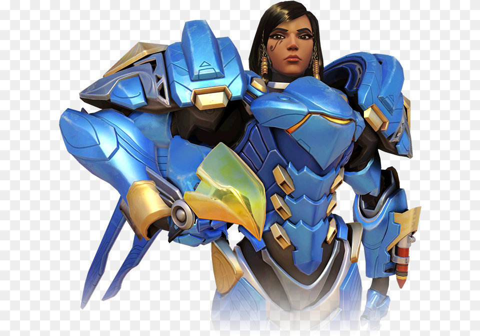 Overwatch Pharah, Face, Head, Person, Toy Free Png Download