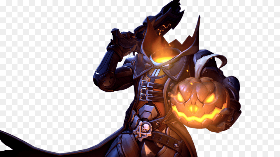 Overwatch Pumpkin Reaper, Adult, Male, Man, Person Free Transparent Png