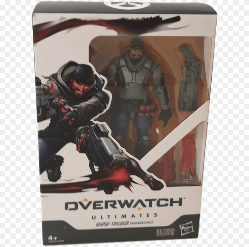 Overwatch Reaper Action Figure, Adult, Male, Man, Person Png Image