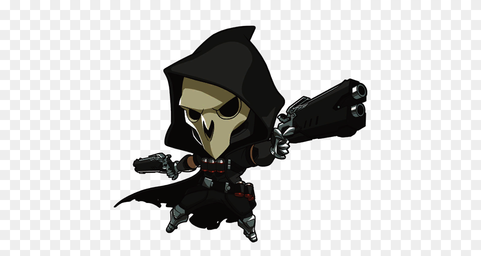 Overwatch Reaper Clothing, Hood, Person, Face Png Image