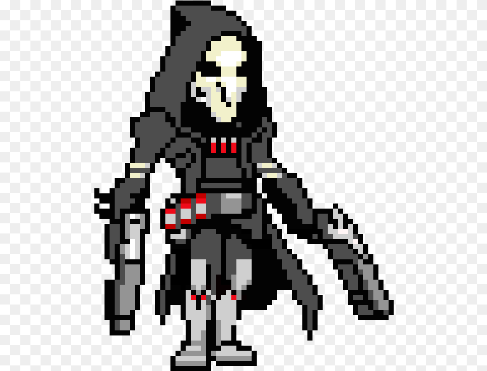 Overwatch Reaper Pixel Spray Overwatch Reaper Pixel Spray, Person Free Png