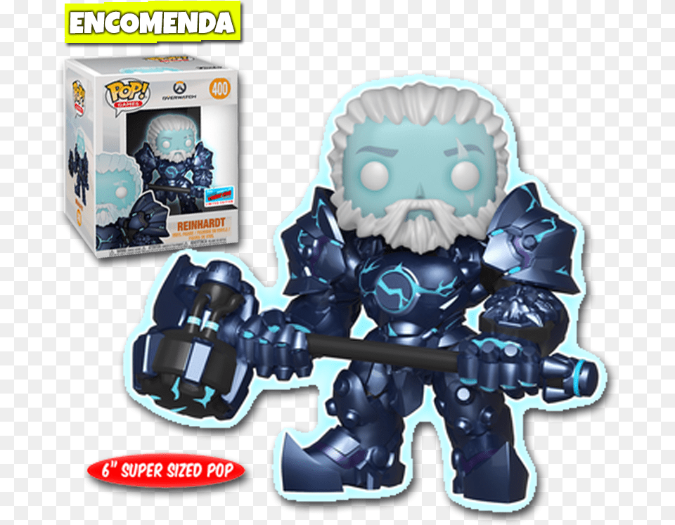 Overwatch Reinhardt Reinhardt Pop, Robot, Toy, Baby, Person Free Transparent Png