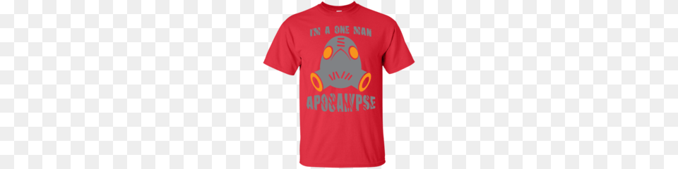 Overwatch Roadhog Shirts Im A One Man Apocalypse Teesmiley, Clothing, Shirt, T-shirt Free Png
