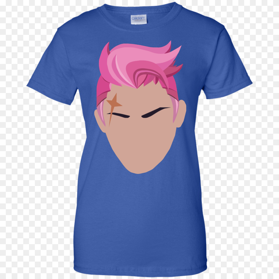 Overwatch Shirt Minimalist Zarya Watchauto, Clothing, T-shirt, Person, Face Free Png Download