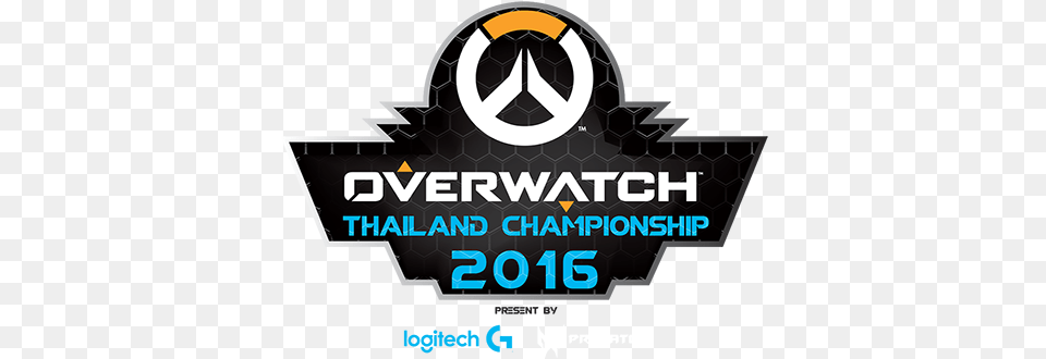Overwatch Thailand Championship 2016 By Logitech U0026 Predator Overwatch Shirt, Logo, Scoreboard, Advertisement, Poster Free Transparent Png